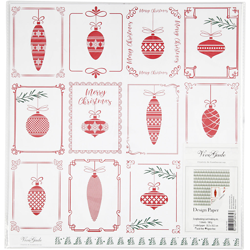 https: www.cchobby.nl design-papier-kerstballen-en-kerstbomen-vel-30-5x30-5-cm-180-gr-5-vel-1-doos