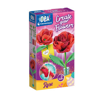Clementoni create your flowers -rose
