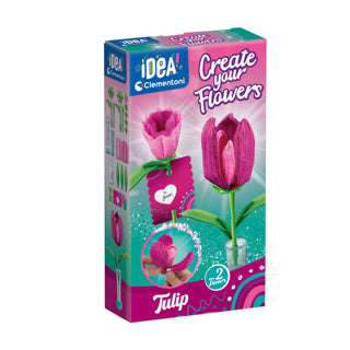 Clementoni create your flowers - tulip