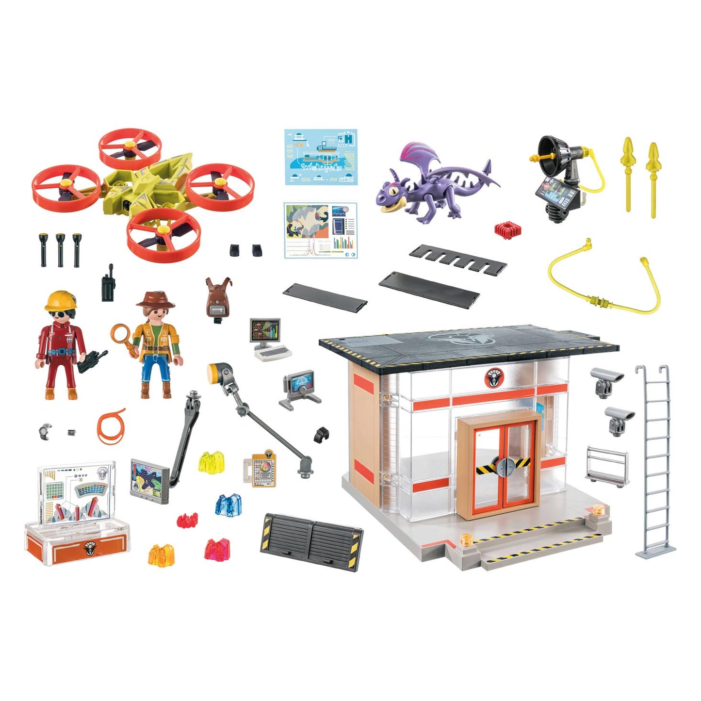 Playmobil dragons: the nine realms icaris lab - 71084
