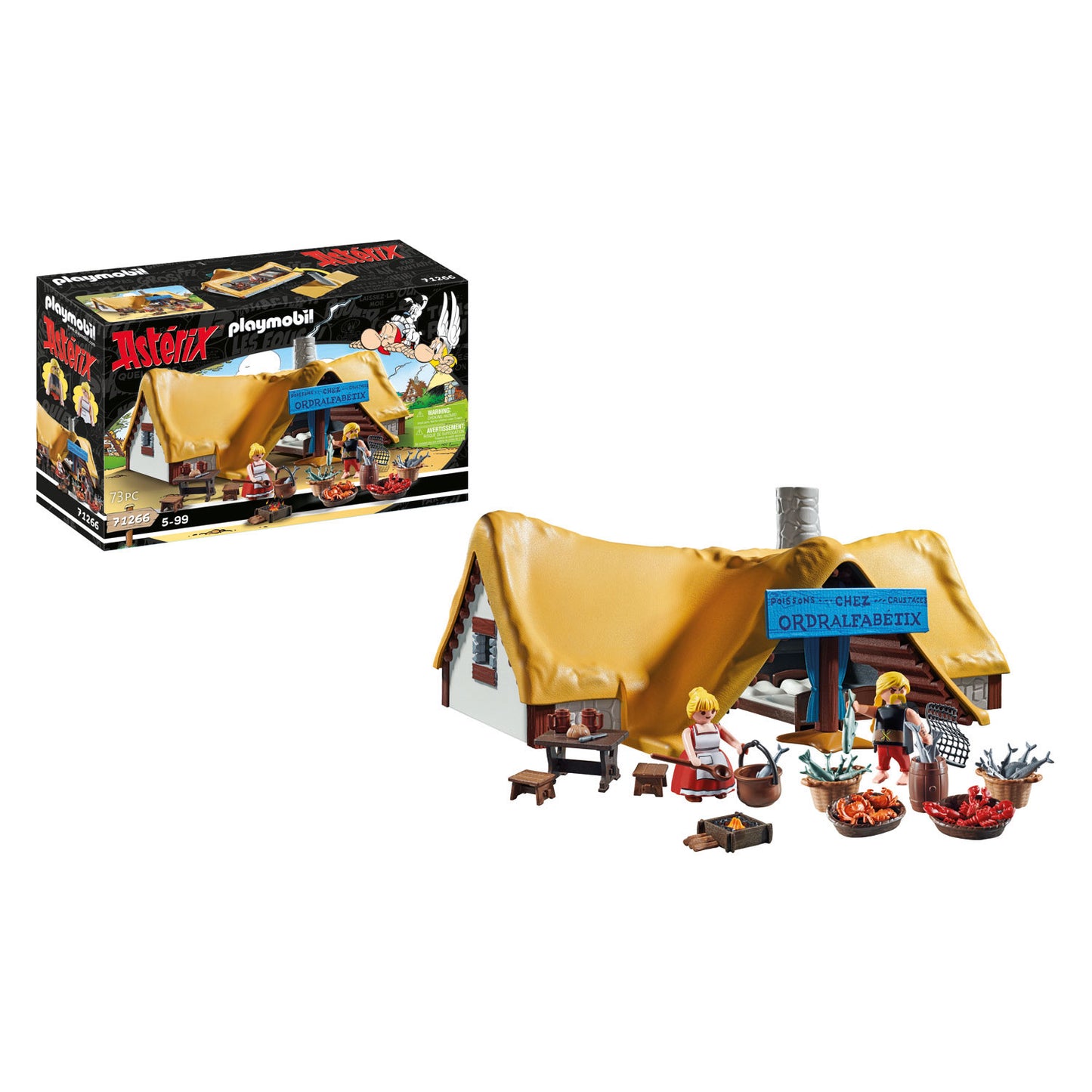 Playmobil asterix de hut van hoefnix - 71266