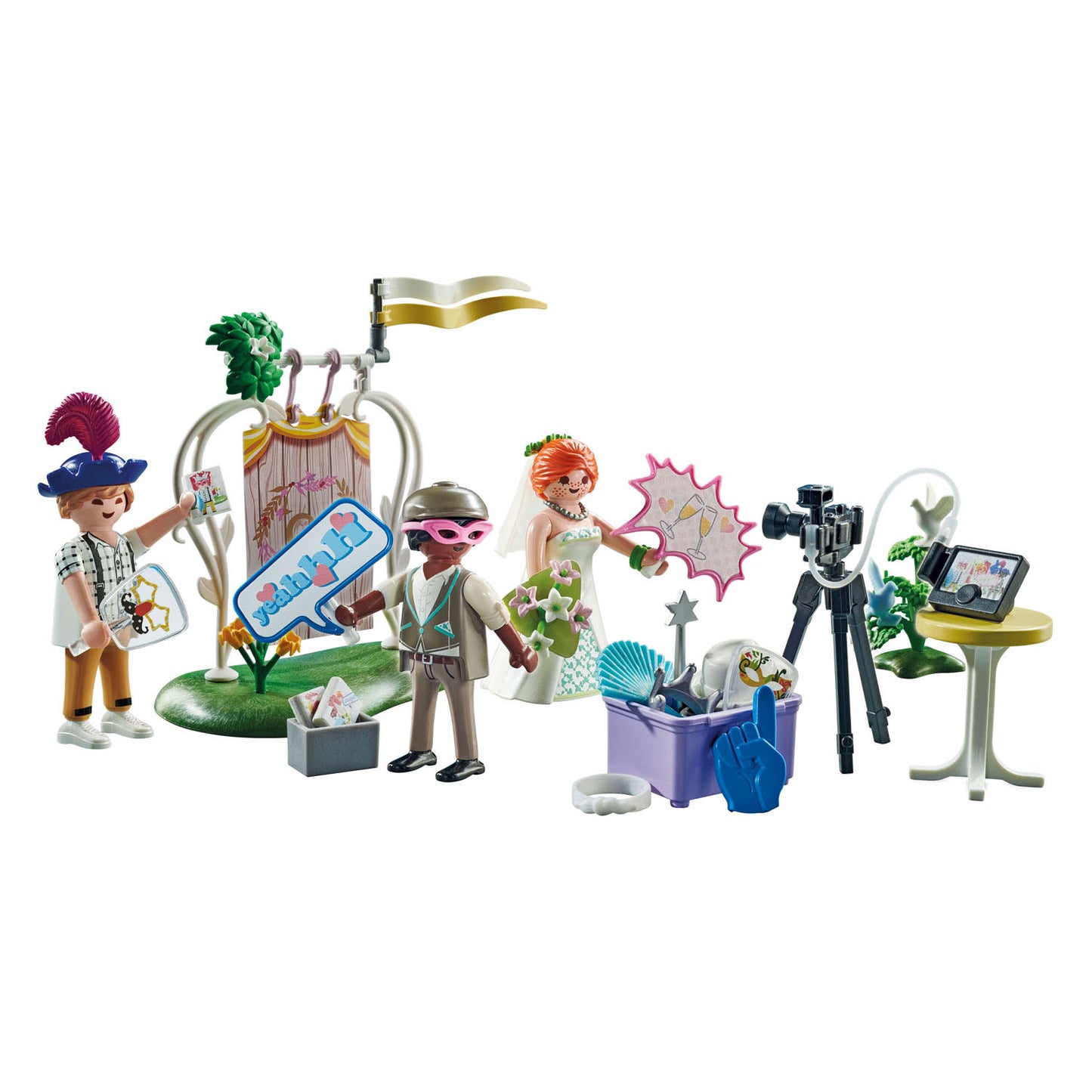 Playmobil city life bruidspaar met camera promo pack - 71367