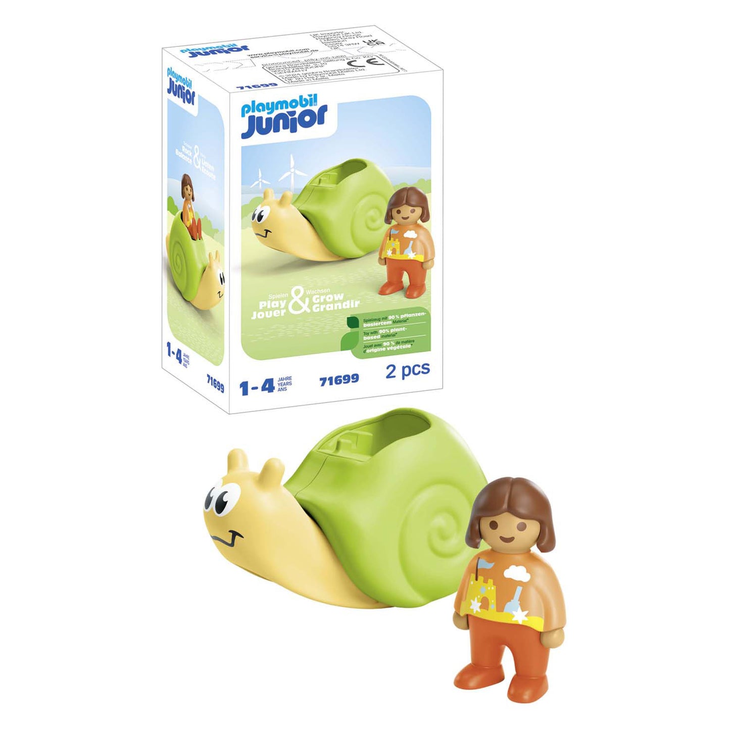 Playmobil junior schommelende slak - 71699