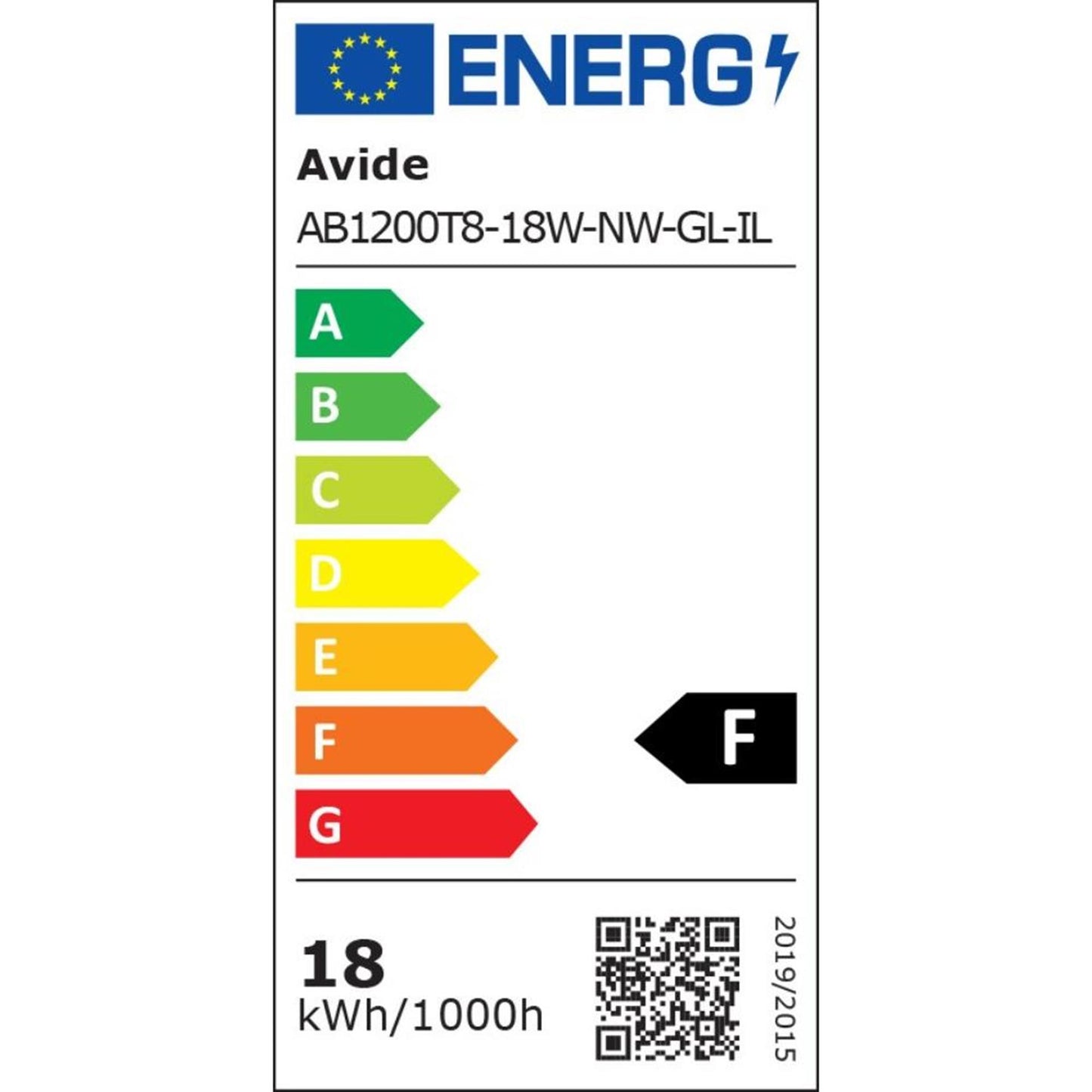 Avide led tlbuis g13 18w 2160lm 120cm