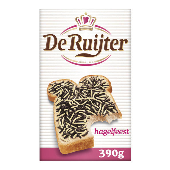 De Ruijter hagelfeest melk puur (9x 390 gr)