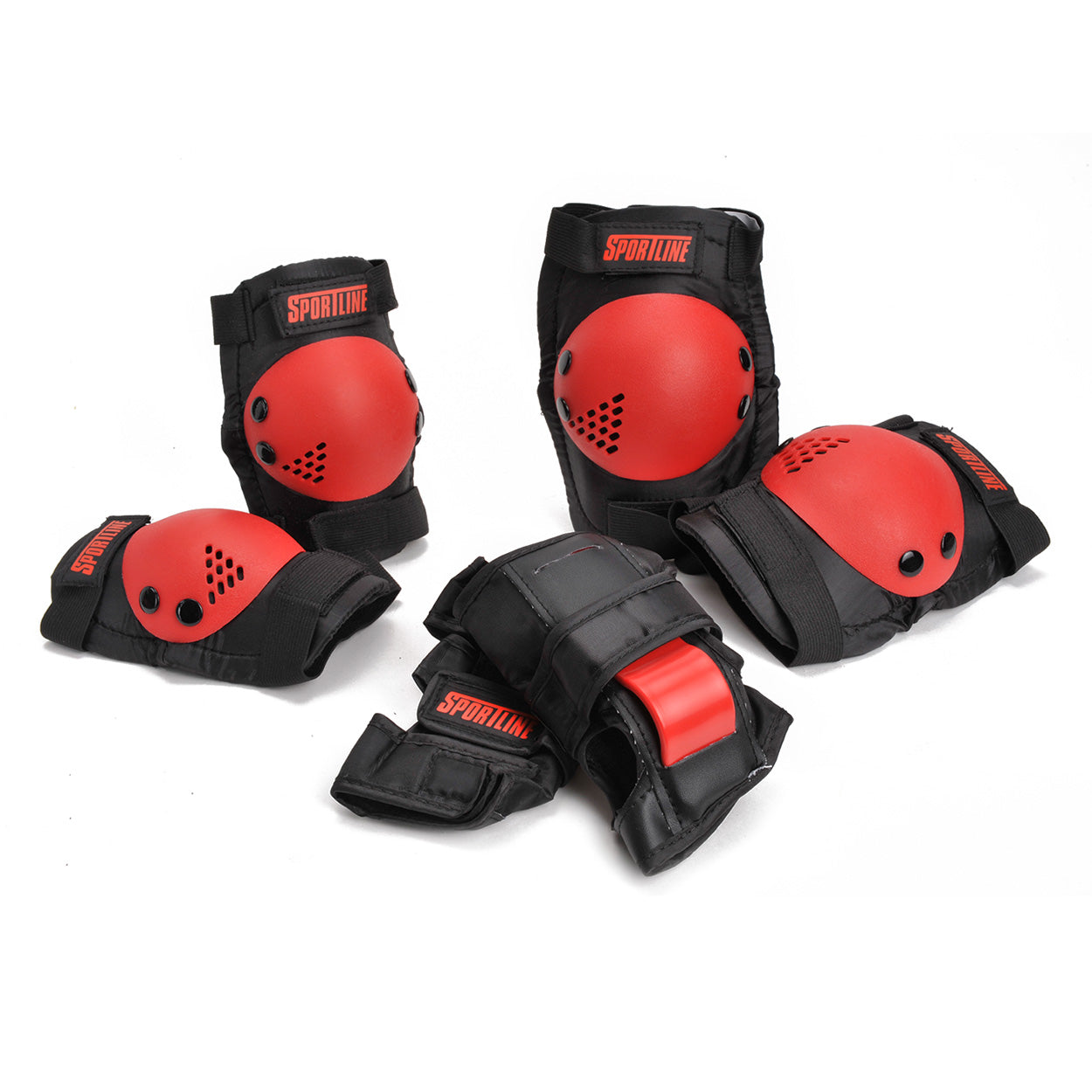 Sports Active beschermset rood, maat xs