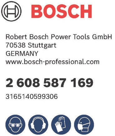 Bosch Accessoires 5-delige tegelborenset cyl-9 ceramic 4,0; 5,0; 6,0; 8,0; 10,0 mm 5st - 2608587169