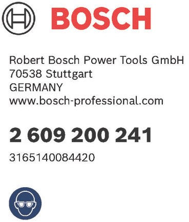 Bosch Accessoires niet met fijne draad type 59 10,6 x 0,72 x 10 mm 1000st - 2609200241