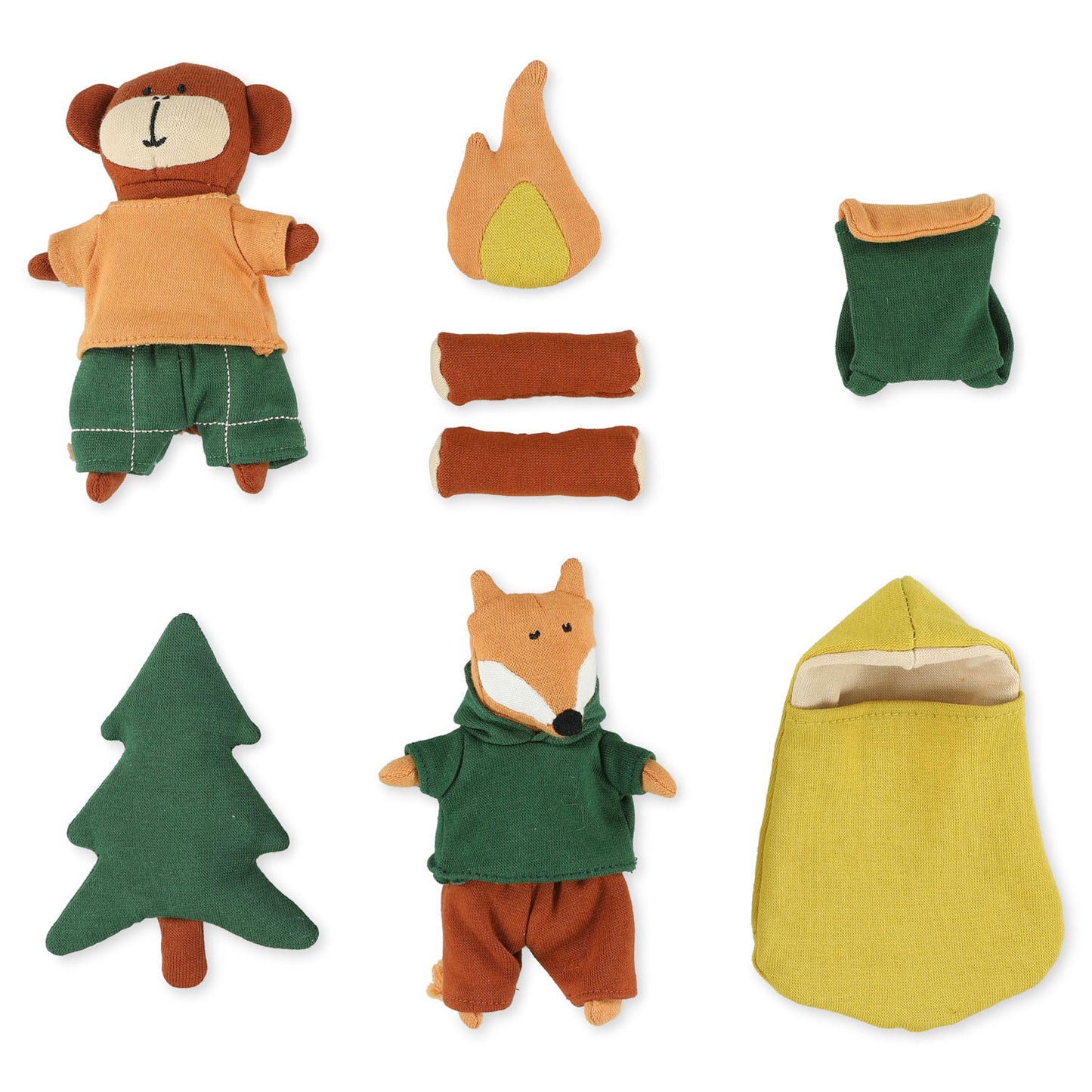 Ecoiffier Abrick Trixie puppet world l - camping