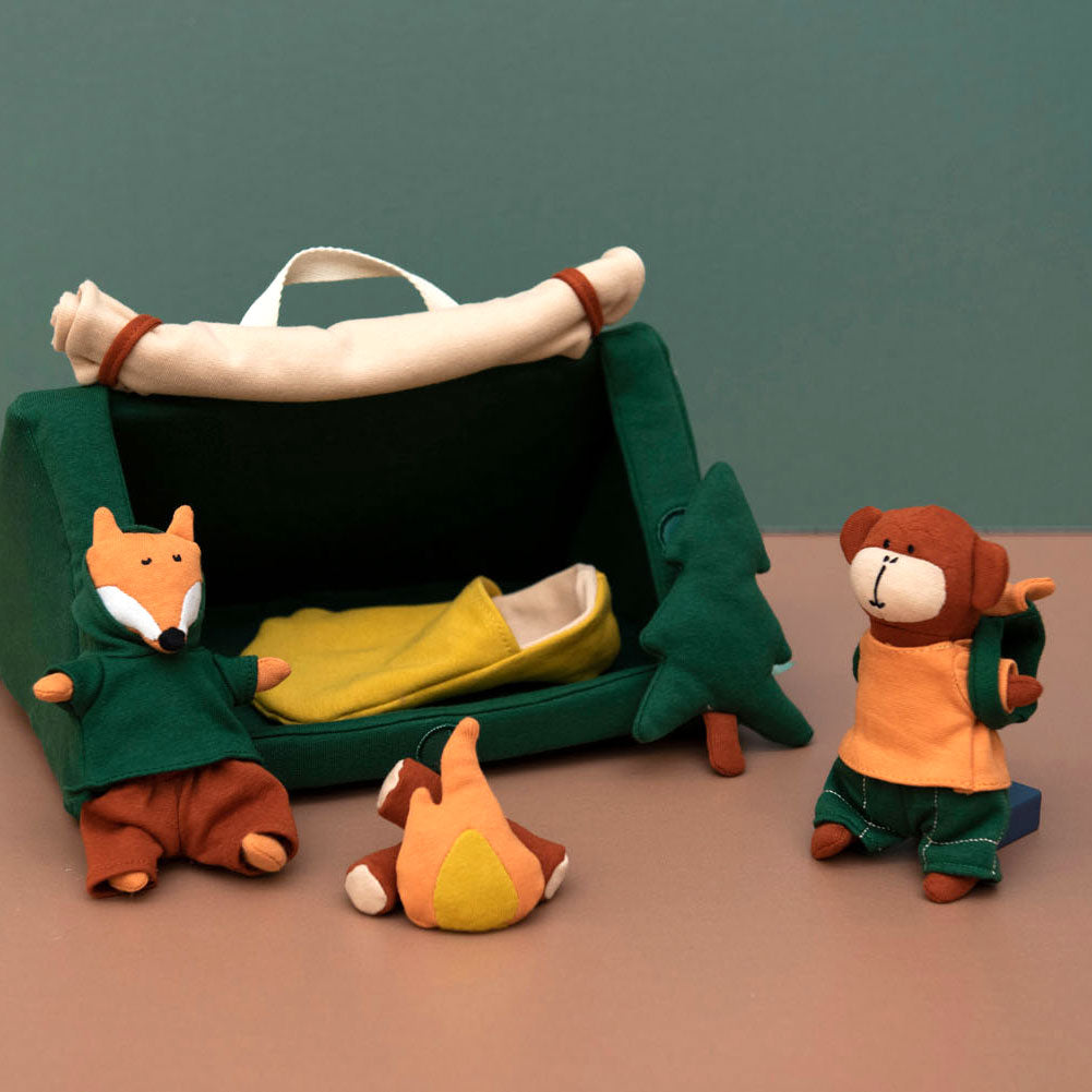 Ecoiffier Abrick Trixie puppet world l - camping