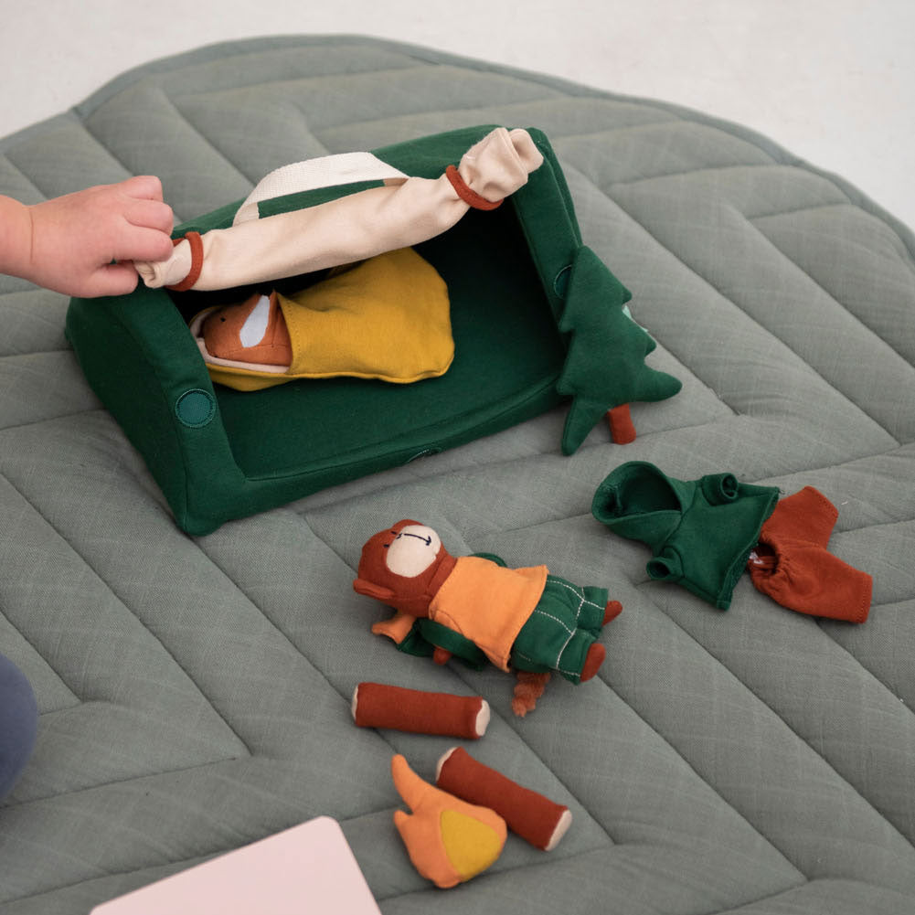 Ecoiffier Abrick Trixie puppet world l - camping
