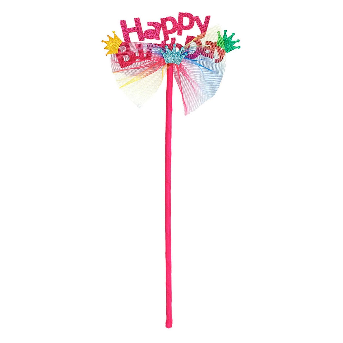 Boland Verkleedset fee roze happy birthday