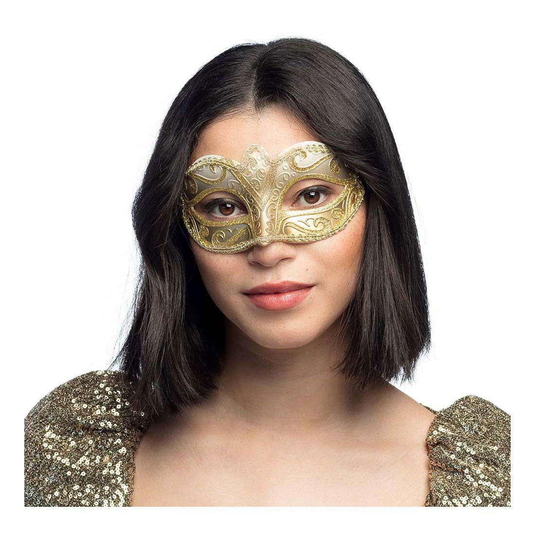 Boland Oogmasker venice felina goud