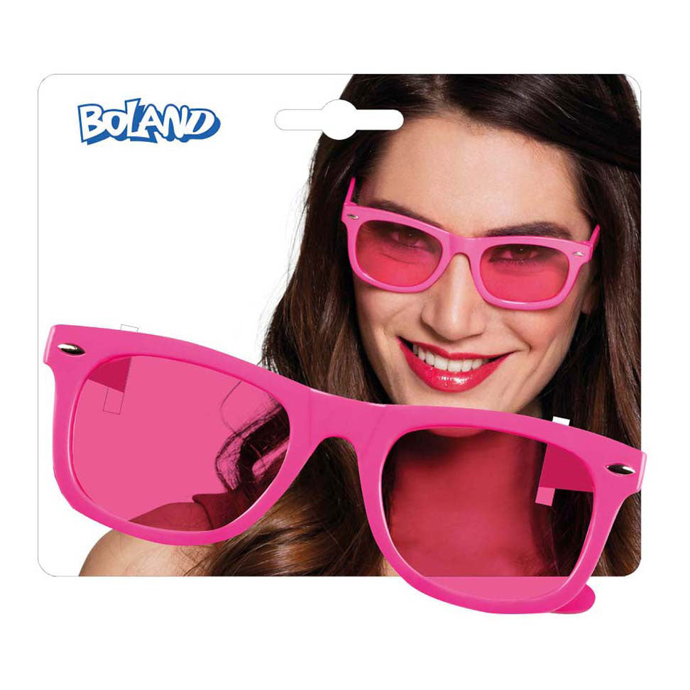 Boland Partybril dance neon roze