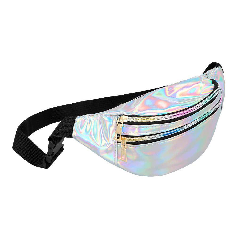 Boland Accessoiresset holo festival zilver