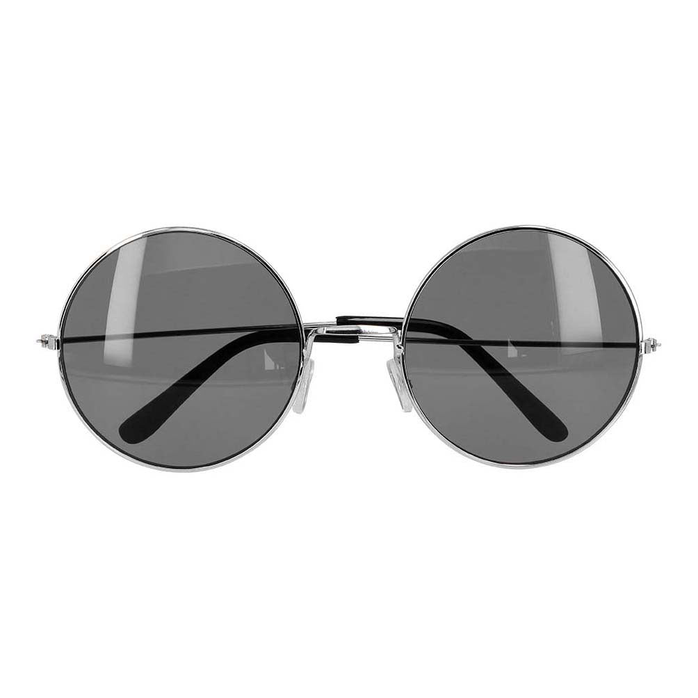 Boland Partybril hippie xl grijs
