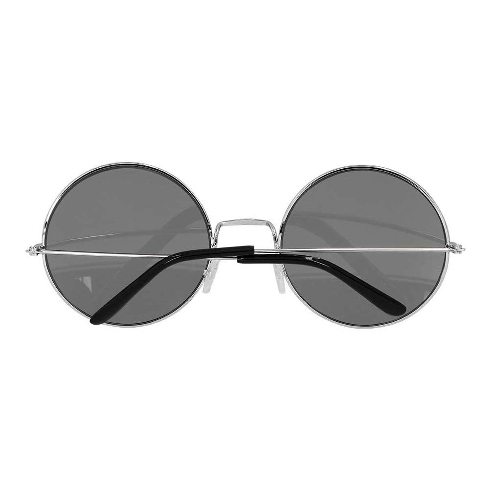 Boland Partybril hippie xl grijs