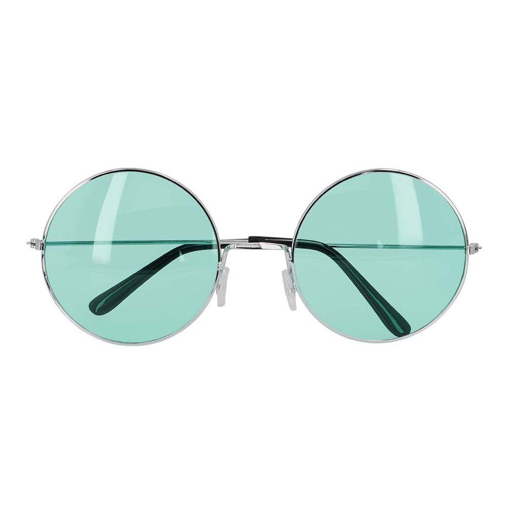 Boland Partybril hippie xl groen