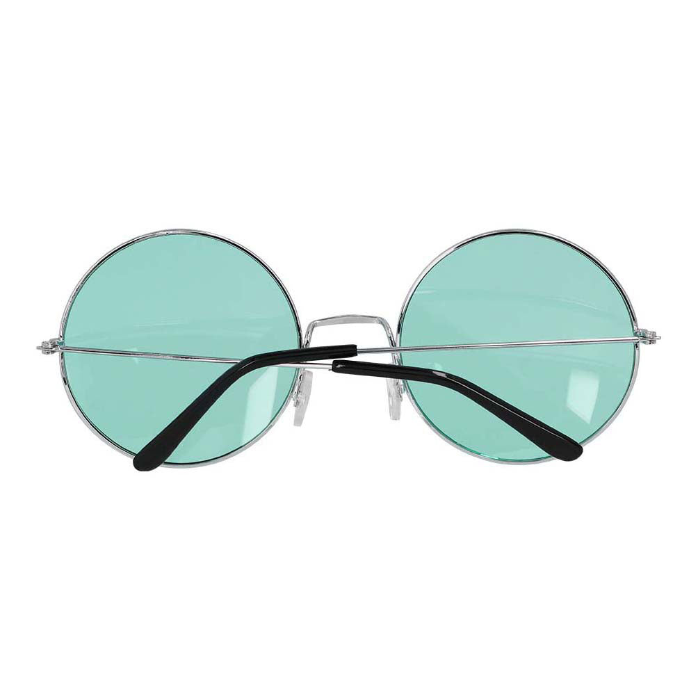 Boland Partybril hippie xl groen