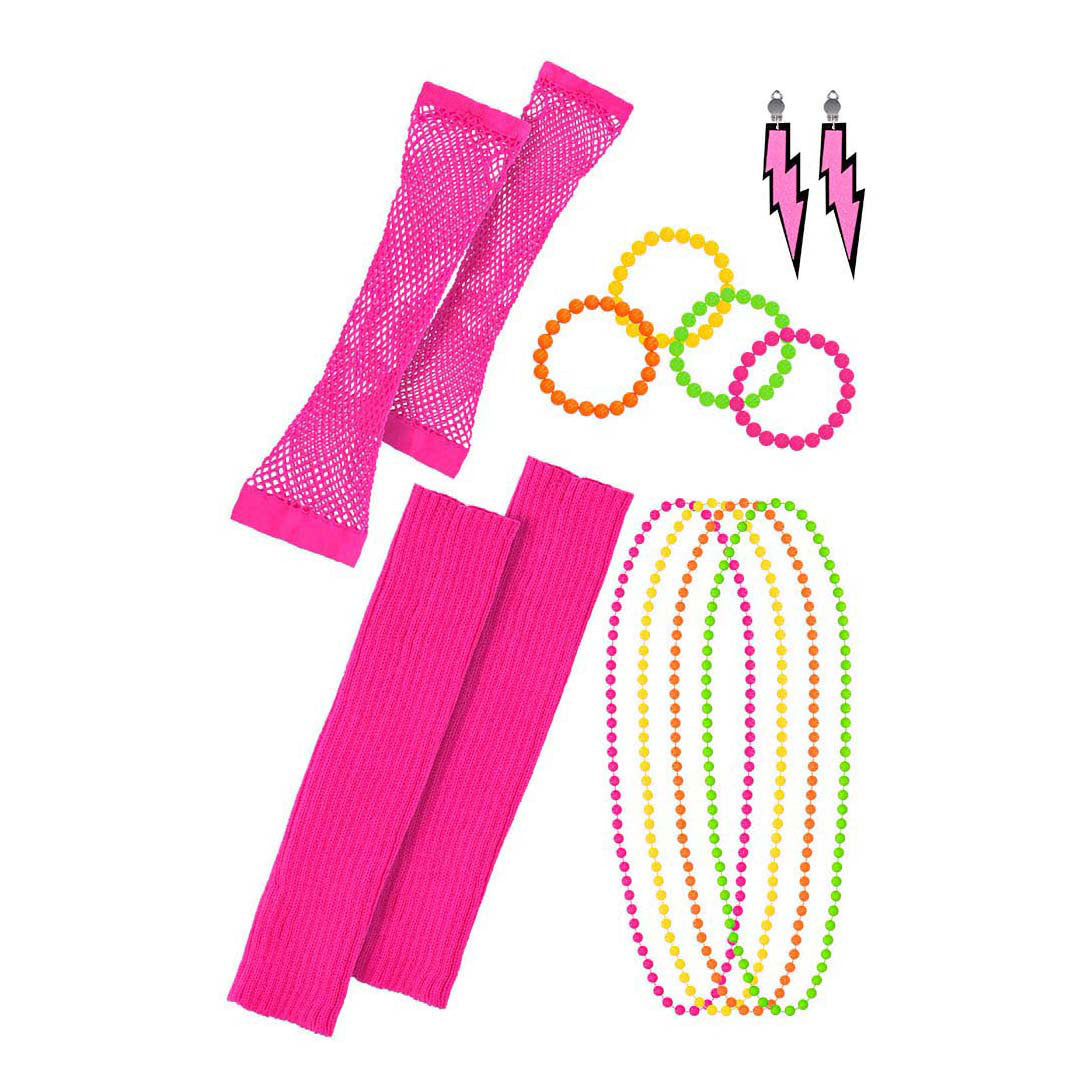 Boland Set 80's neon outfit
