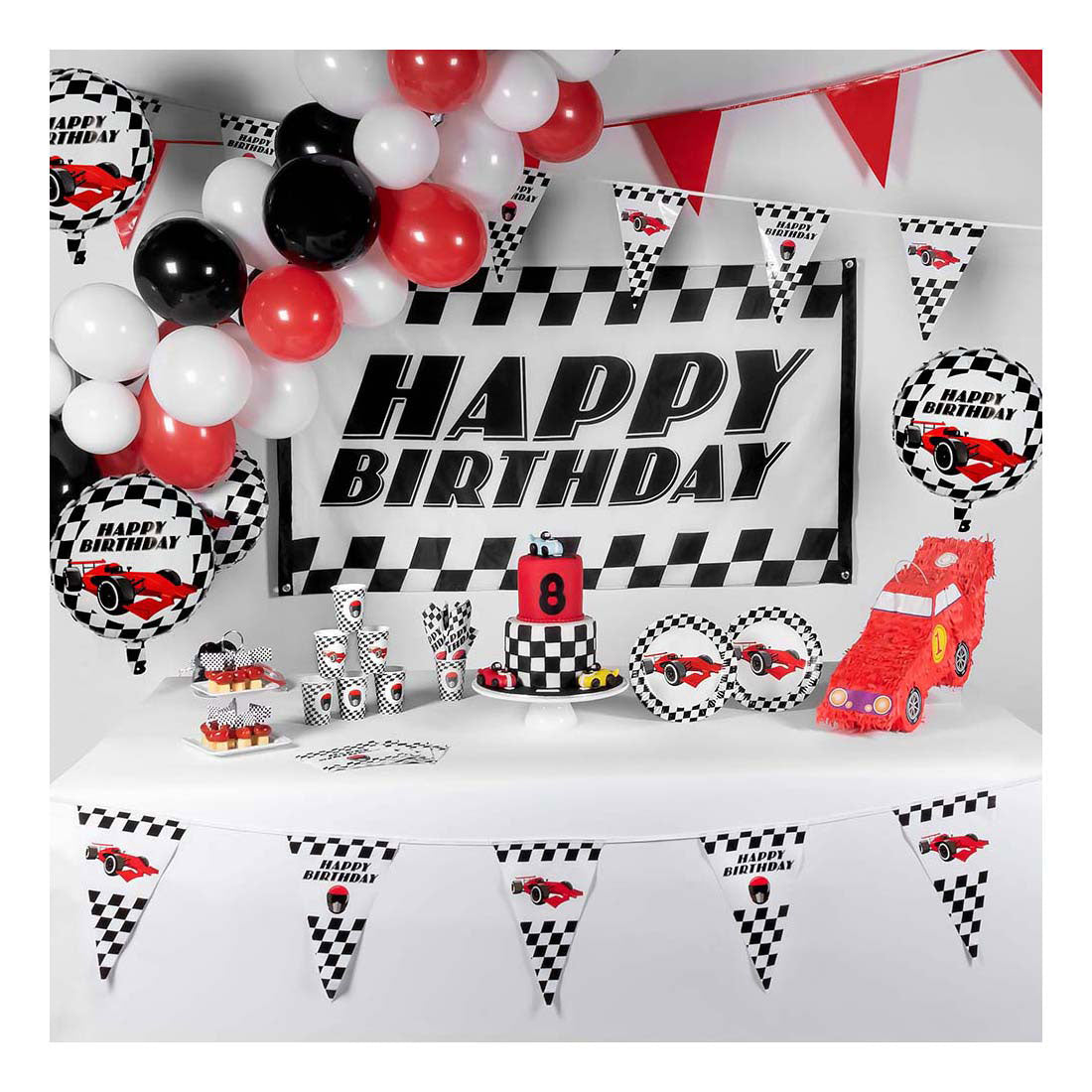 Boland Papieren borden race 23cm, 10st.