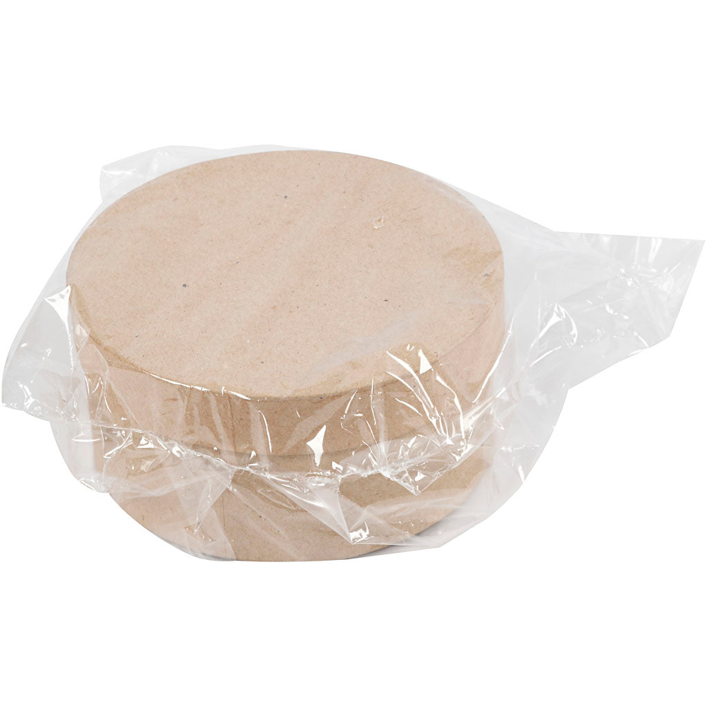 Creativ Company Https: www.cchobby.nl ronde-dozen-h-5-6-5-7-5-cm-d-10-13-16-cm-3-stuk-1-set