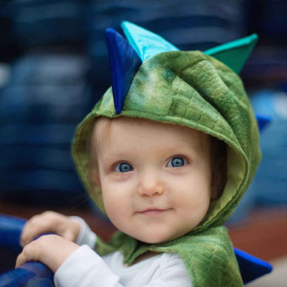 Great Pretenders Baby draak cape, 1-2 jaar