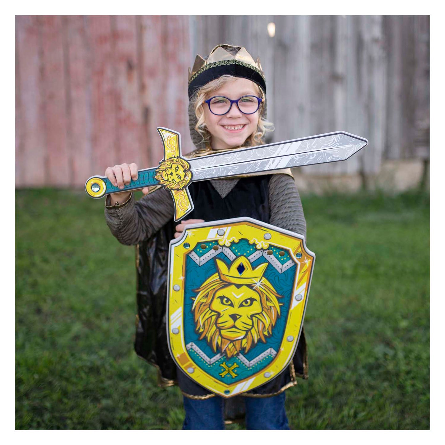 Great Pretenders Lionheart warrior shield