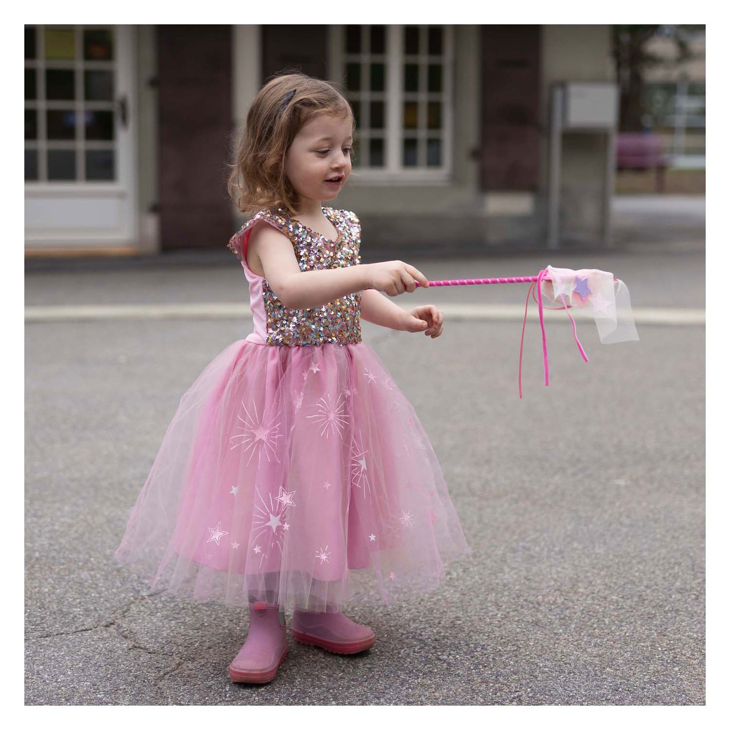 Great Pretenders A star is born glitterjurk - 7-8 jaar
