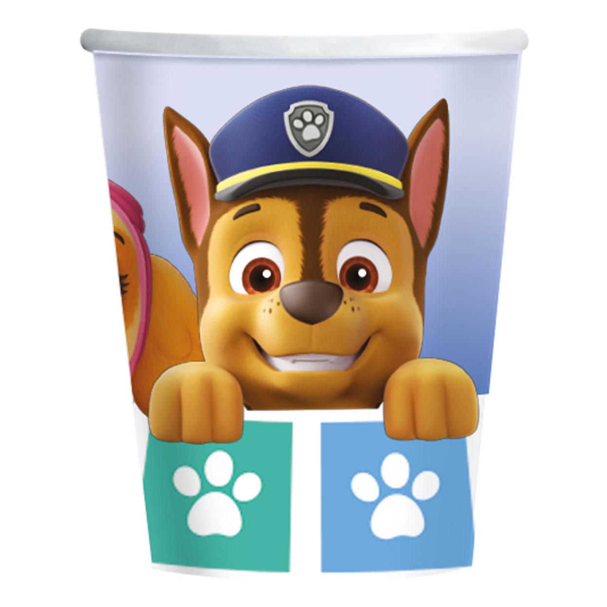 Haza Witbaard Paw patrol bekers, 8st.