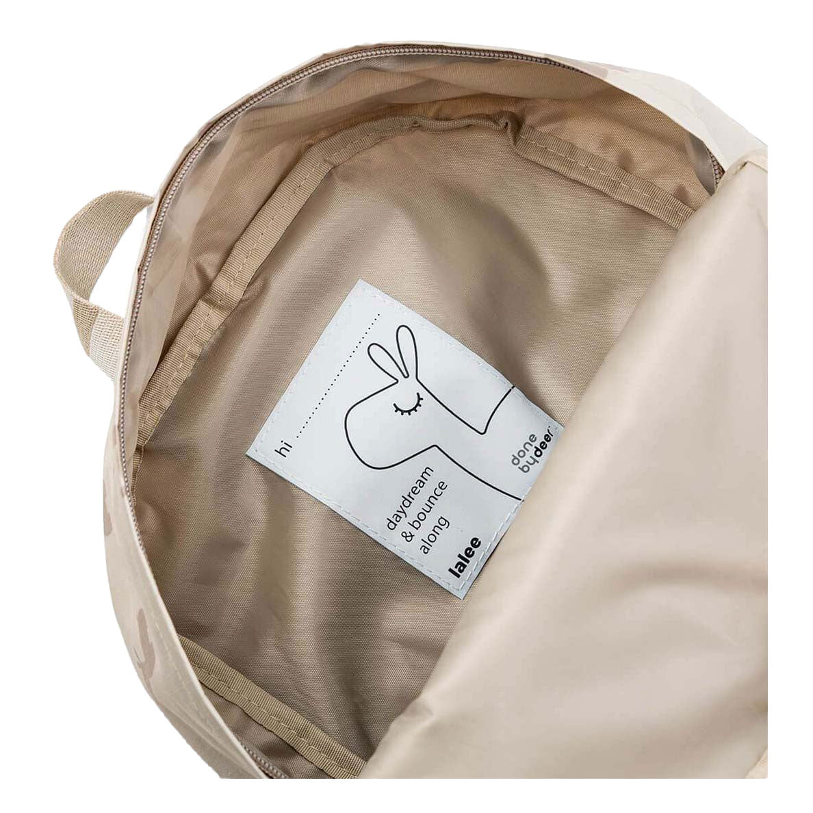 Done By Deer kinderrugzak lalee beige 5 l