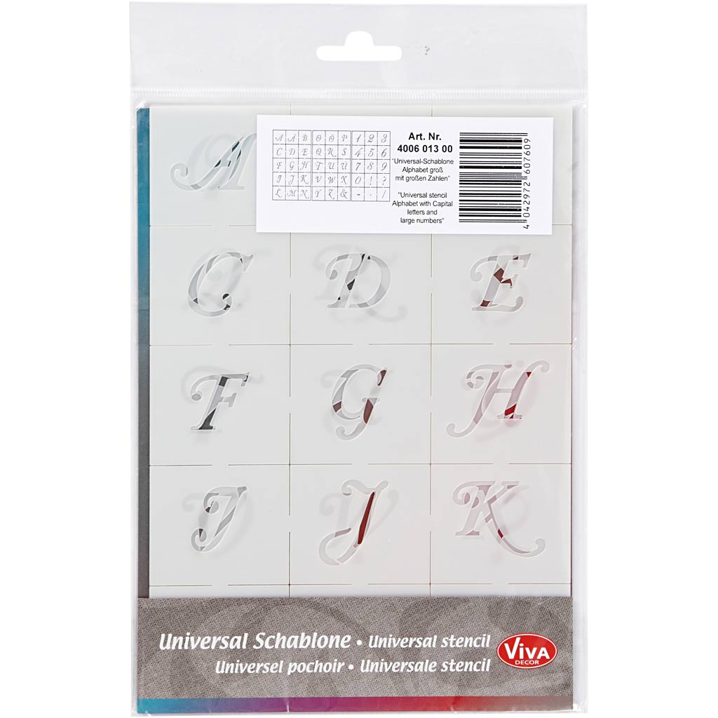 Viva Decor Https: www.cchobby.nl letters-en-cijfers-sjabloon-h-20-30-mm-a5-vel-148x210-mm-3-vel-1-doos
