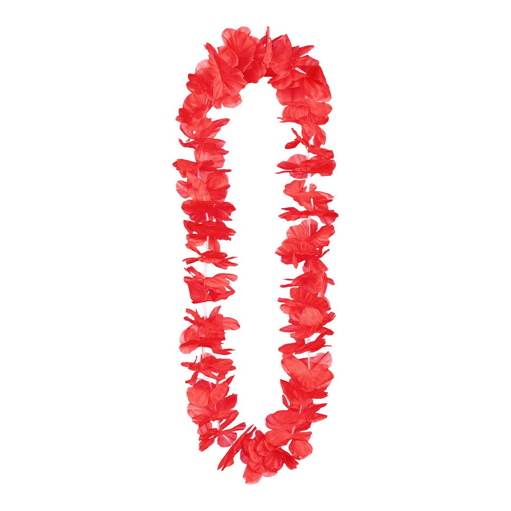 Boland Hawaii krans rood