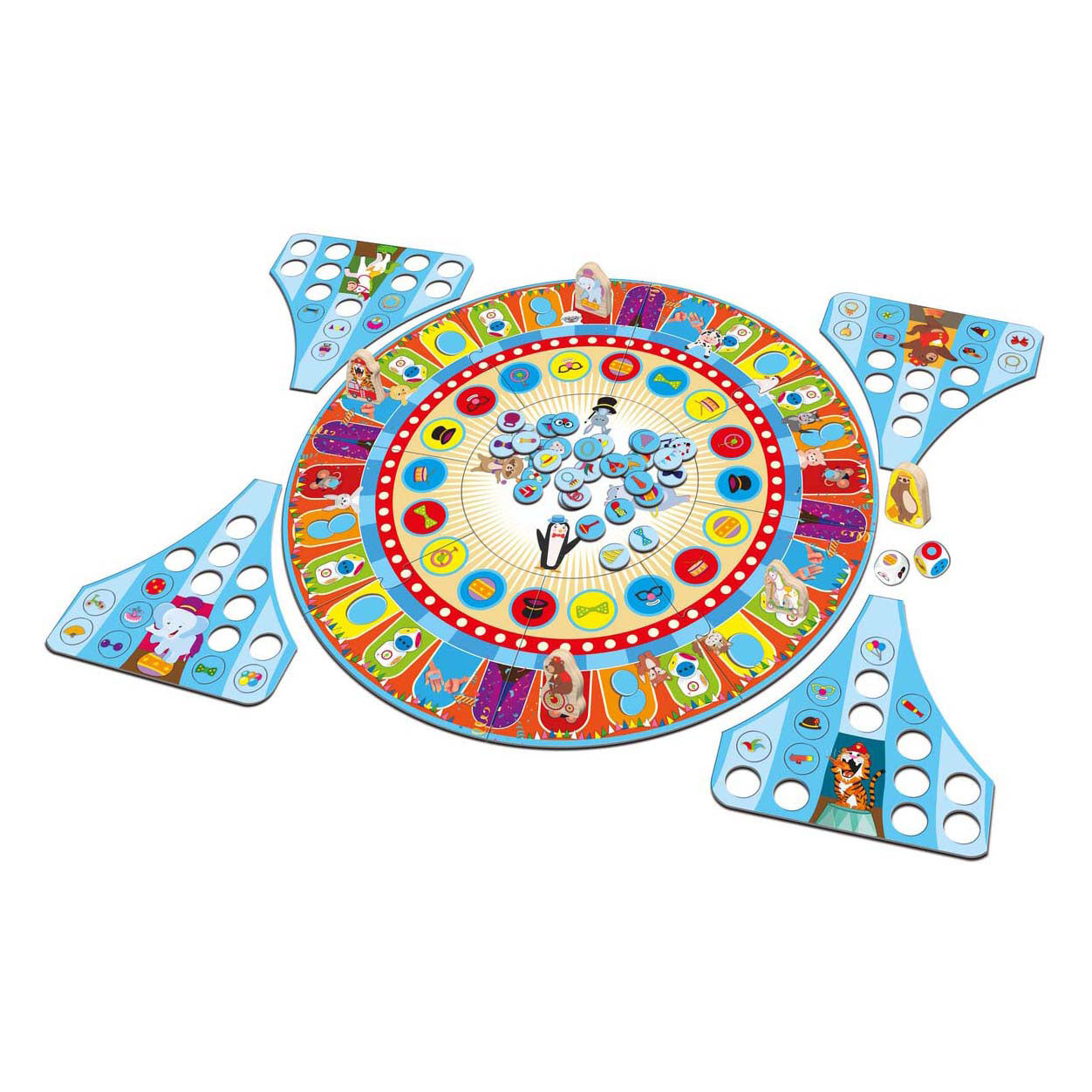 Tactic Dieren circus bordspel