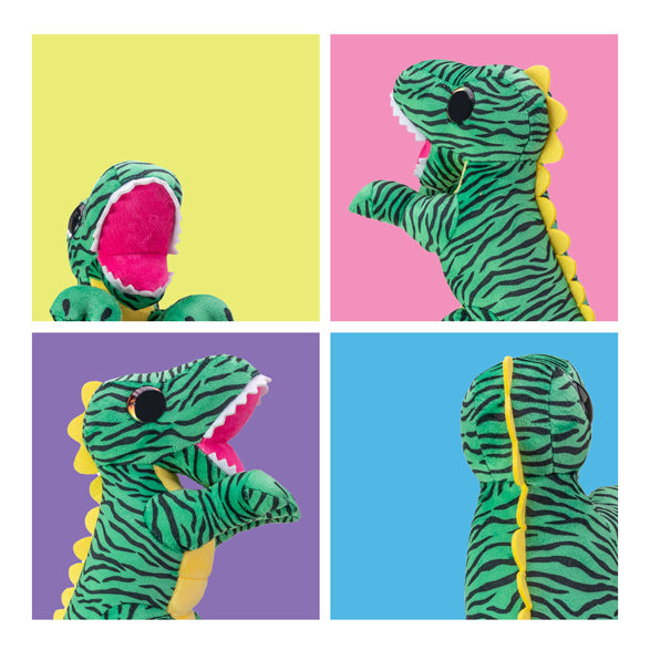 Lumo Stars knuffel - dino t-rex, 15cm