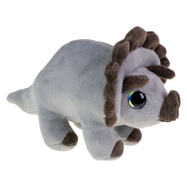 Lumo Stars knuffel - dino triceratops, 15cm
