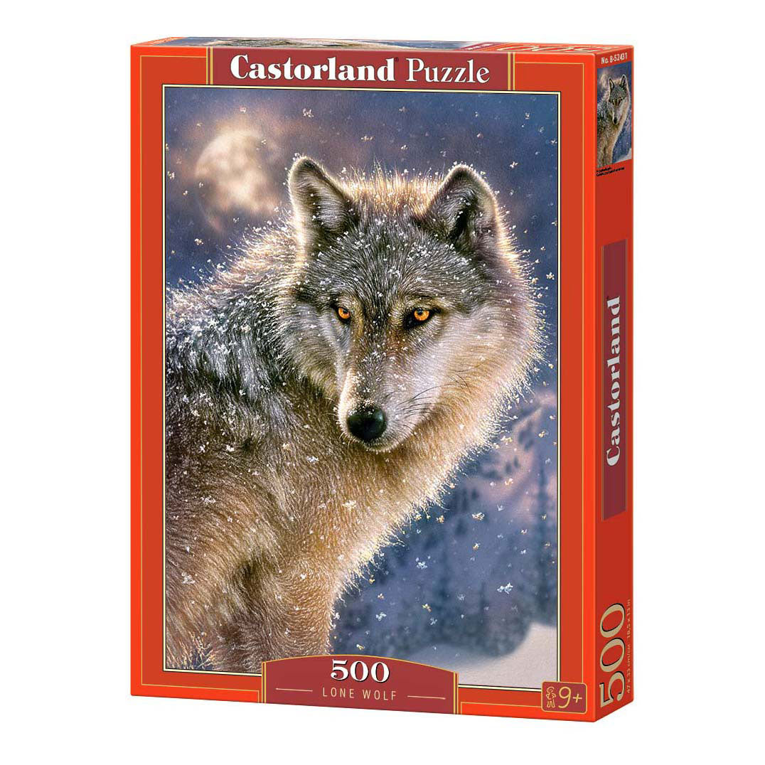 Castorland legpuzzel lone wolf, 500st.