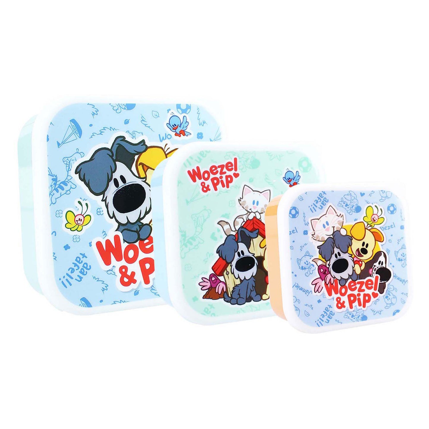 Vadobag Woezel pip broodtrommel 3-in-1 fresh bites