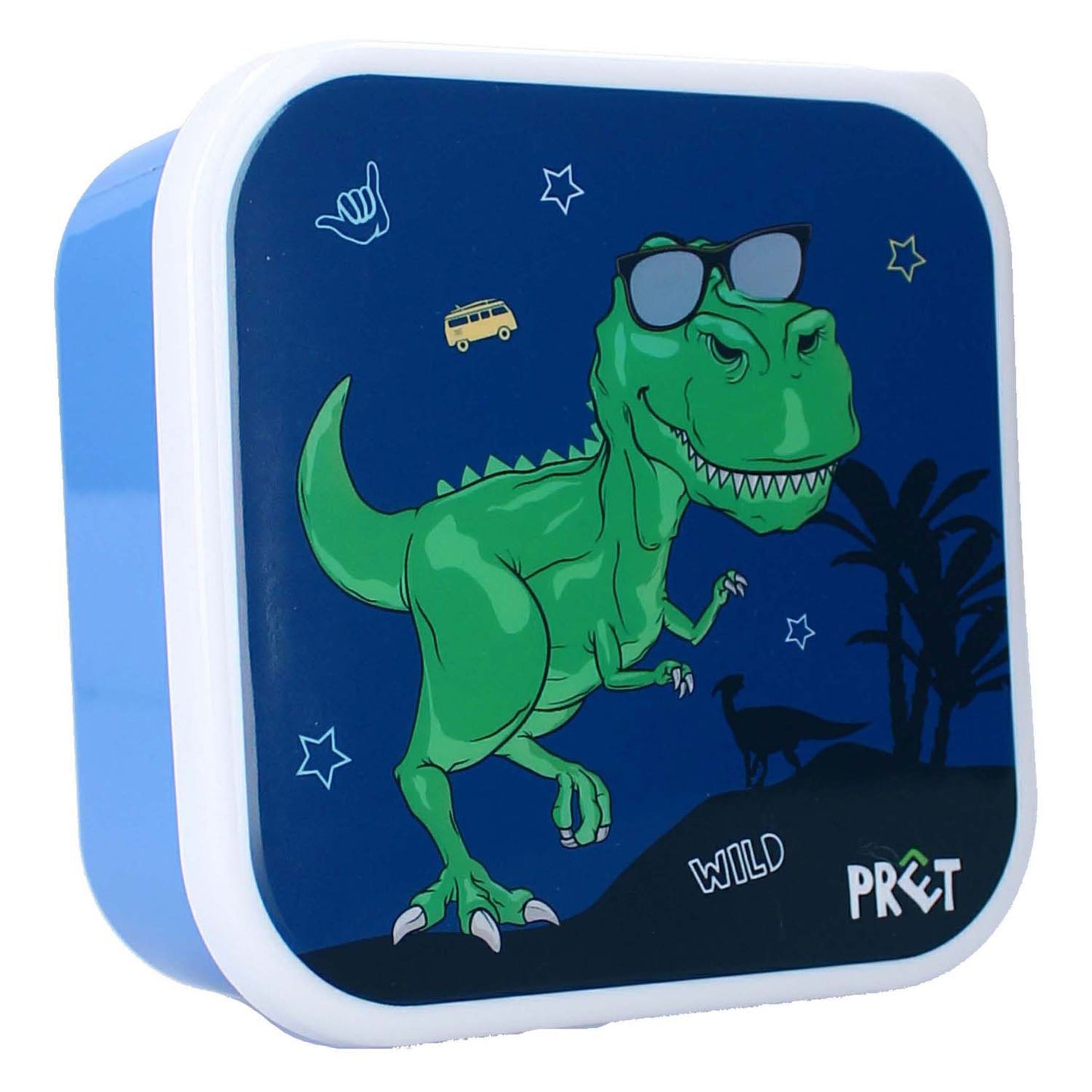 Vadobag Broodtrommel pret fresh bites dinosaurus - 3dlg.