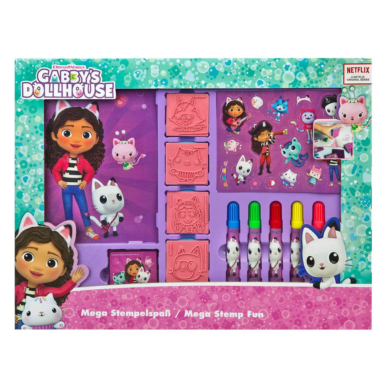 Gabby's Poppenhuis mega stempelset