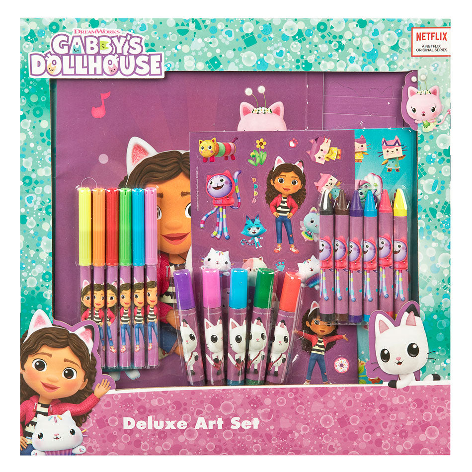 Merkloos Sans Marque Gabby's poppenhuis deluxe knutselset