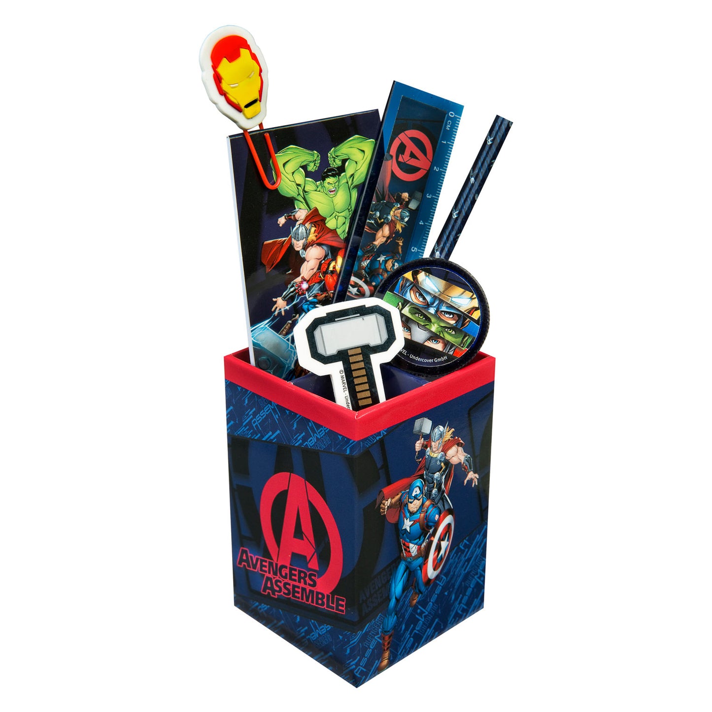 Undercover Avengers bureauset, 7dlg.