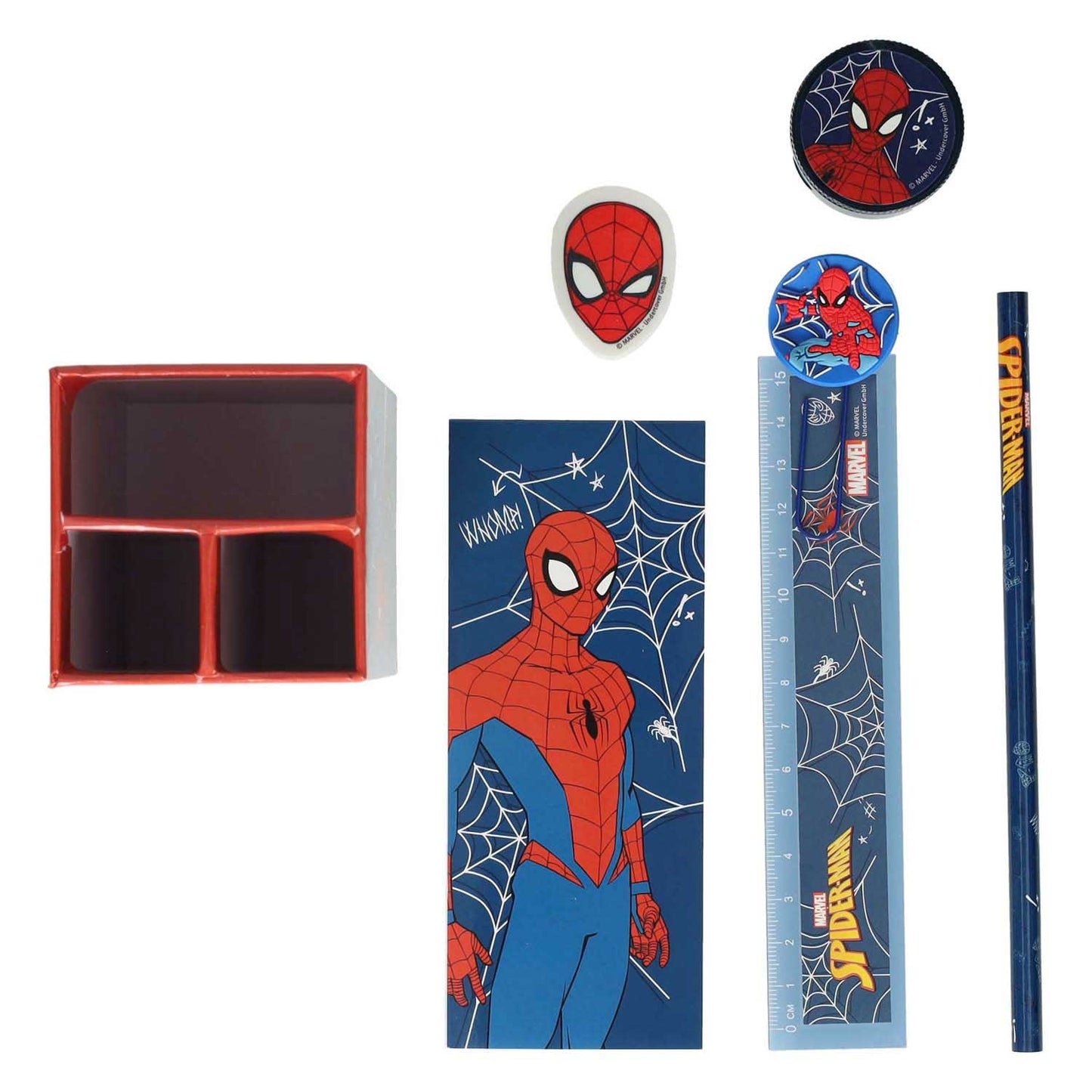 Undercover Spiderman bureauset, 7dlg.