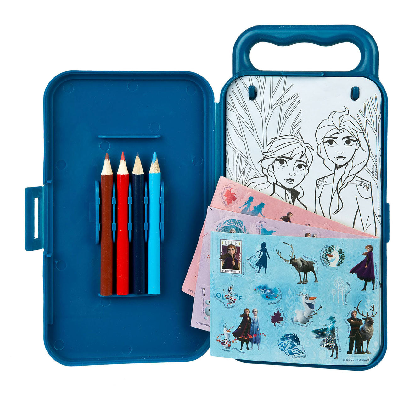 Undercover Reis kleurset, disney frozen, 27dlg.