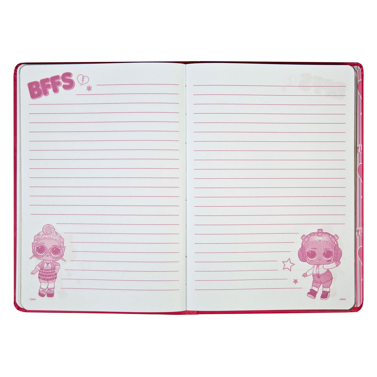 Undercover Notitieboek l.o.l. suprise met magnetische sluiting