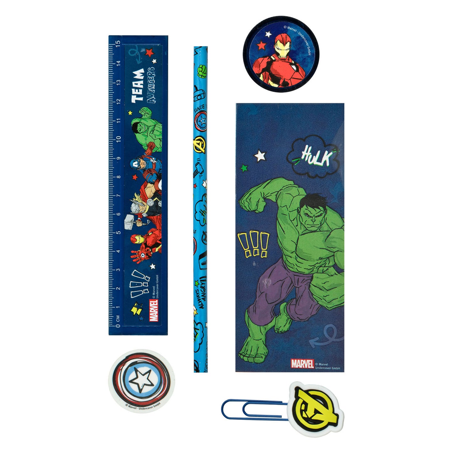 Undercover Bureauset avengers, 6dlg.