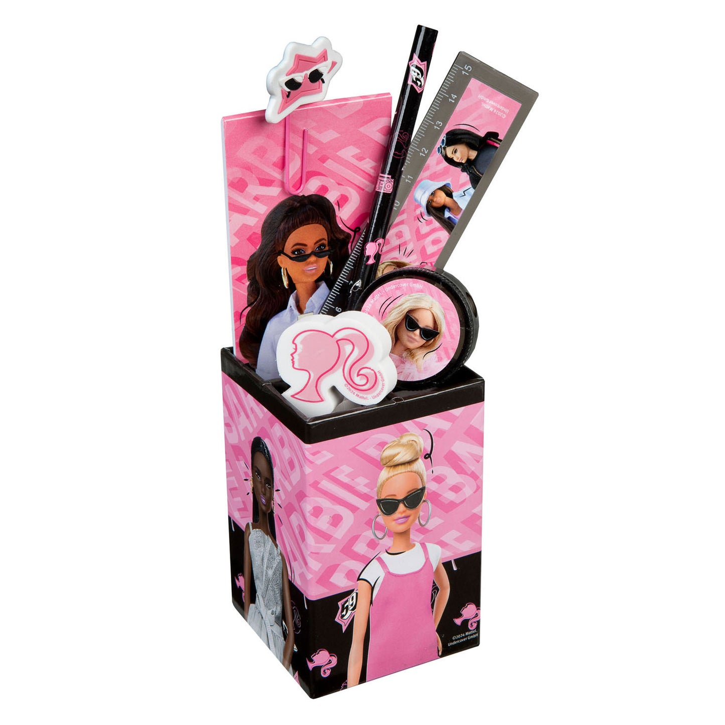 Undercover Bureauset barbie, 6dlg.