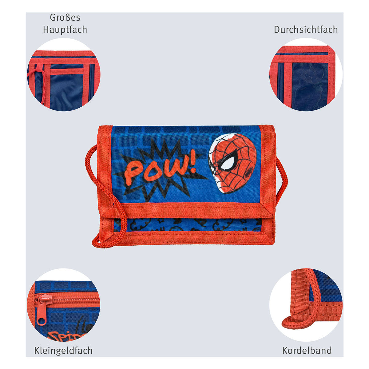 Undercover Portemonnee spiderman