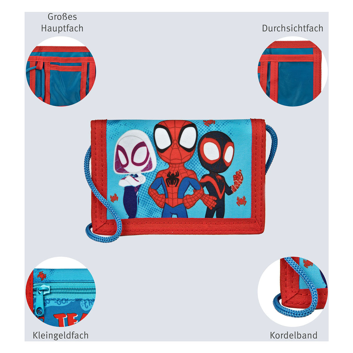 Undercover Portemonnee spidey