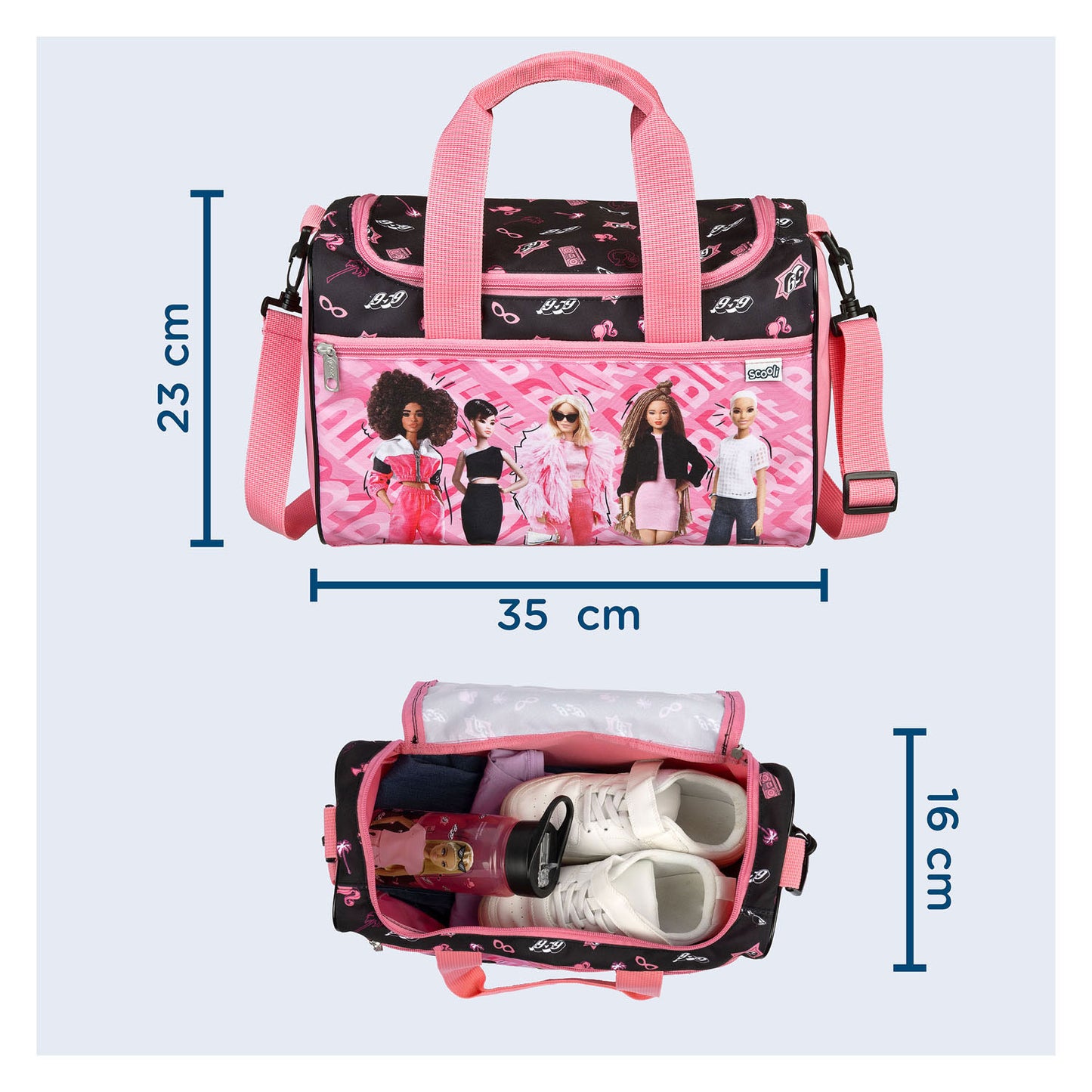 Undercover Sporttas barbie